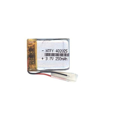 Аккумулятор Li-Pol (батарея) 4*20*25мм 2pin 3.7V/250mAh