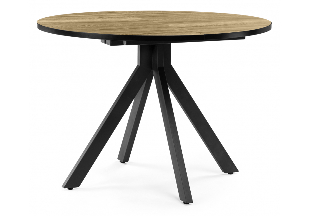 Стол деревянный Woodville Бетина дерево, черный