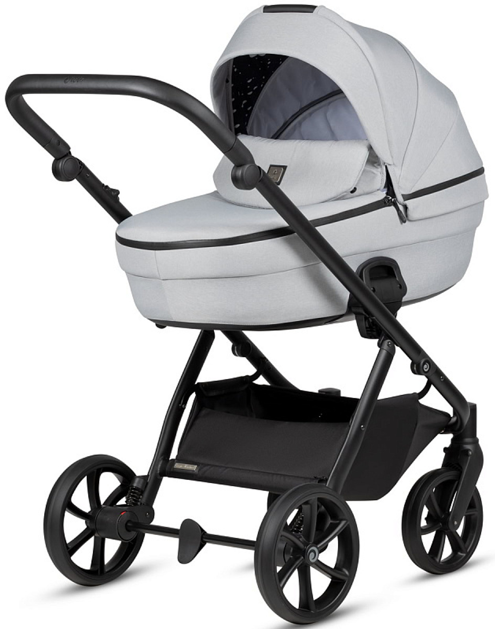 Детская коляска Tutis Uno 6 Plus Essential collection 3 в 1 с автокреслом Elo Lux EduSky Black 1602142 Risso