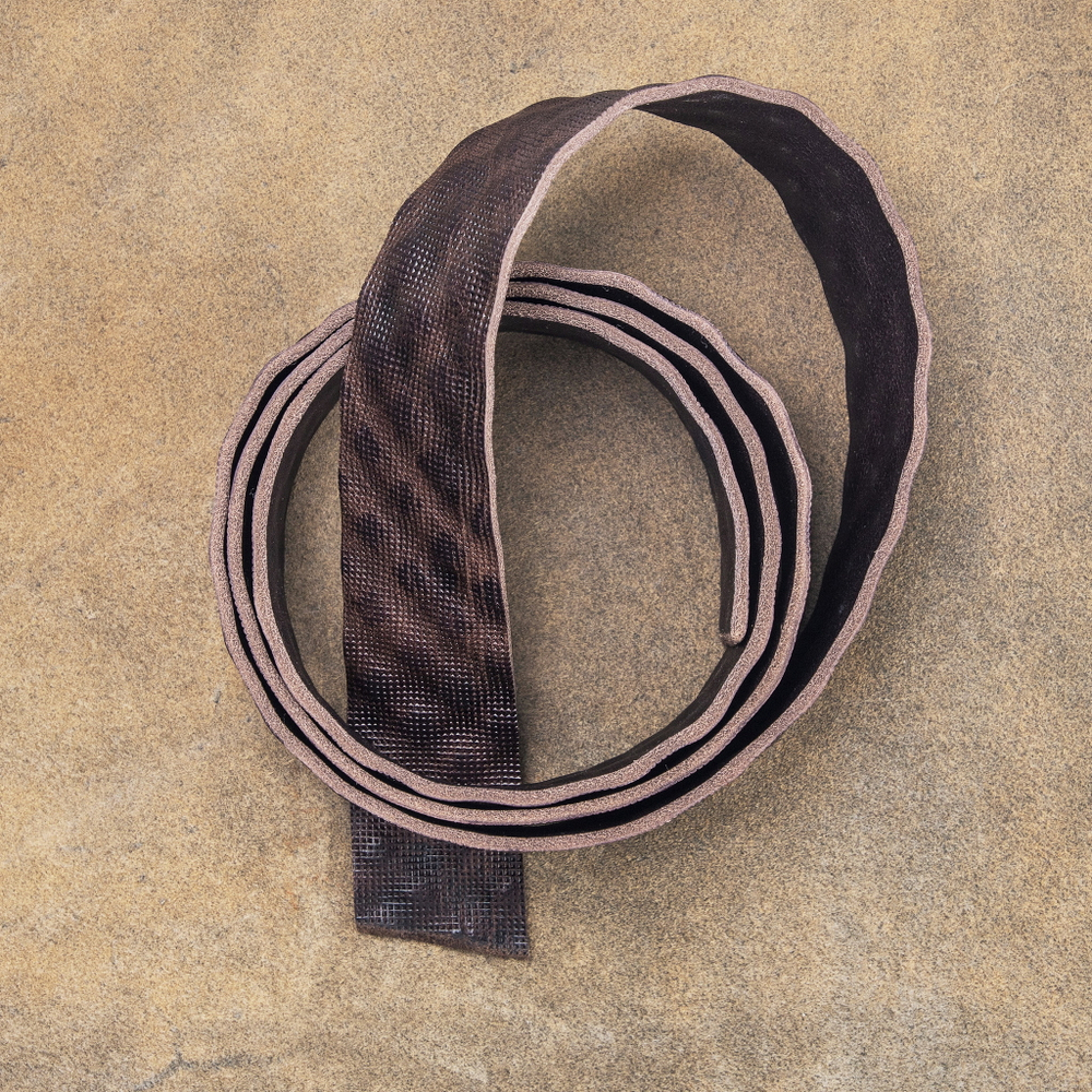 Ременная заготовка Pixel Dark Brown (3,2+ мм), цв. Коричневый