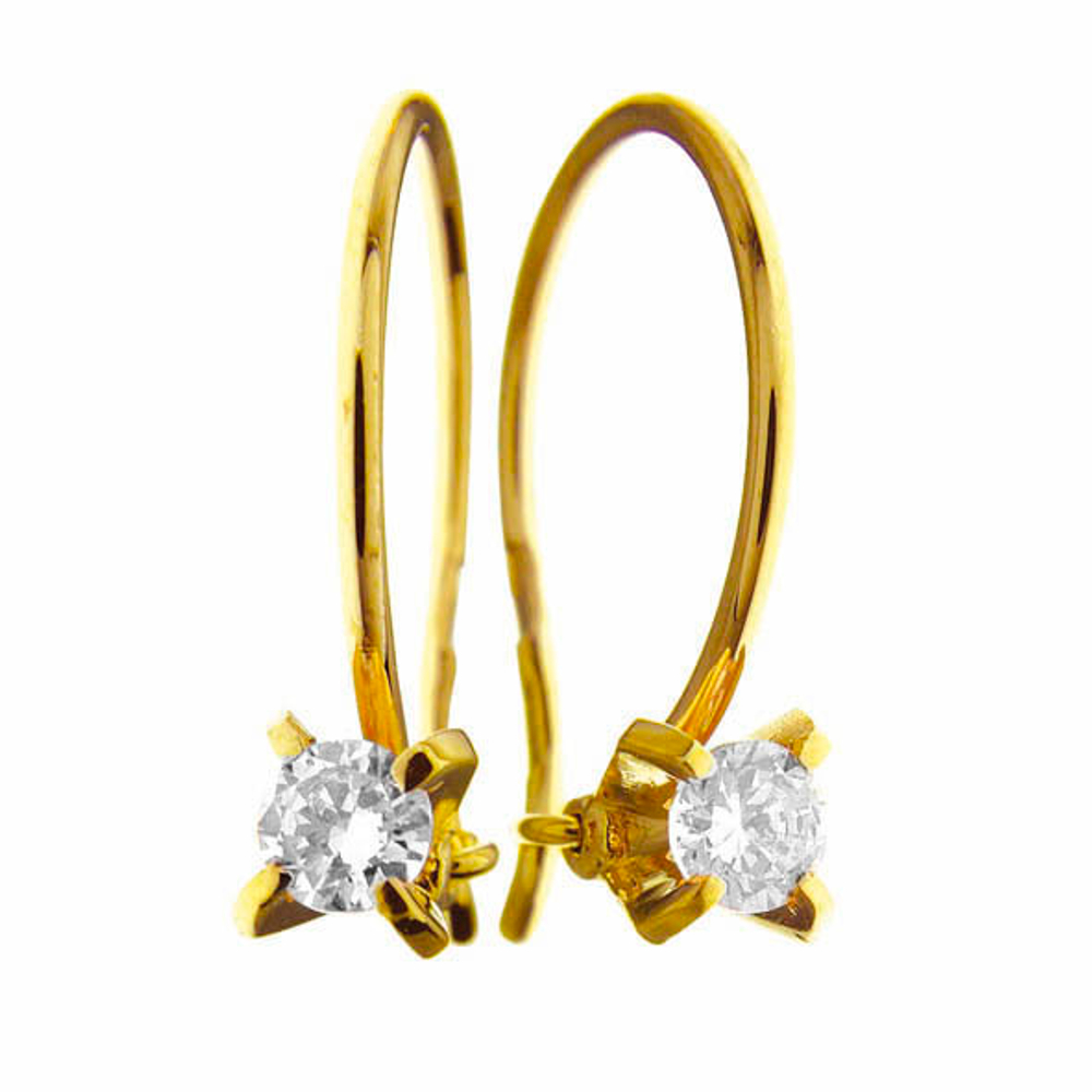 Серьги из золота 585 пробы