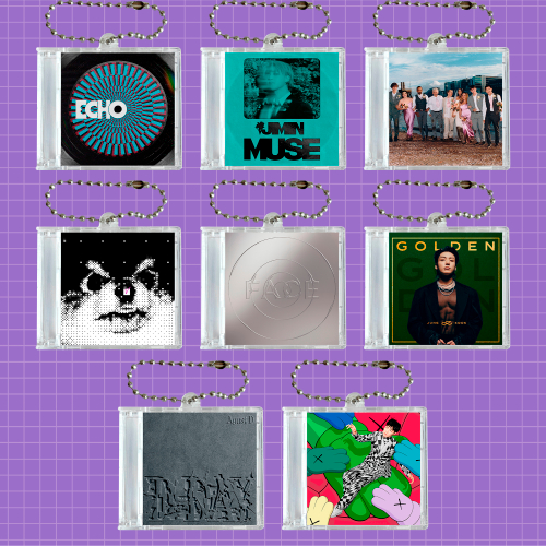 Брелок / Мини компакт-диск (с NFC чипом) / Сольные альбомы BTS