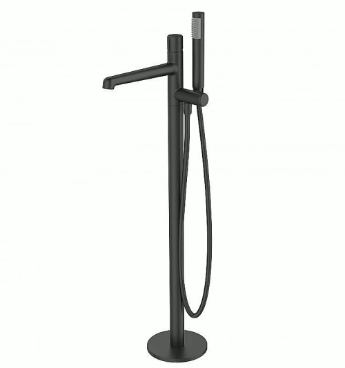 Смеситель для ванны BelBagno UNO UNO-FMT-NERO
