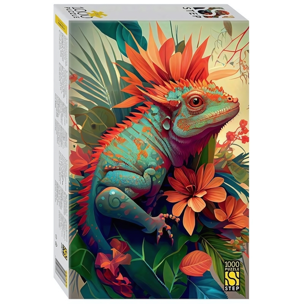 Пазл 1000эл. "Игуана" (Степ пазл)