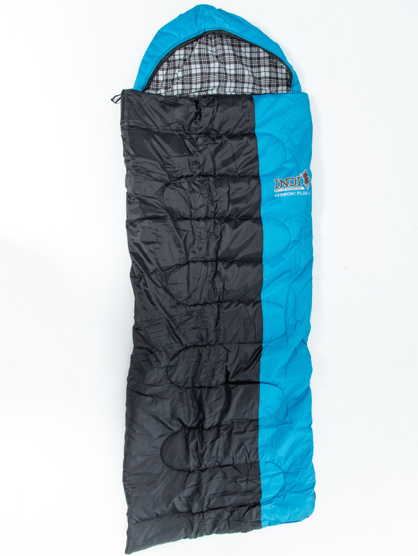 Спальный мешок VERMONT PLUS L-zip от -15C (с подголовником 230х90)INDI