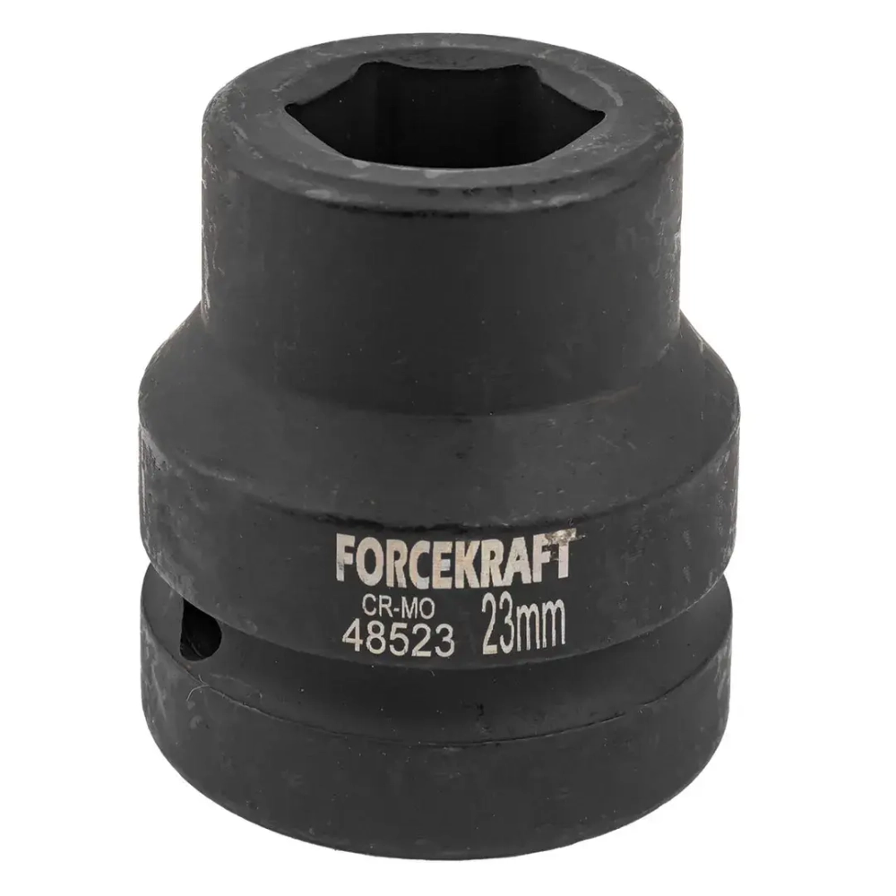 Головка ударная 1'', 23мм (6гр.) FORCEKRAFT FK-48523