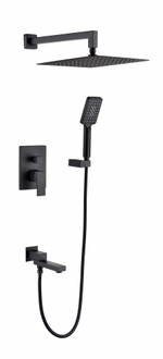 Душевая система Grocenberg GB5008 Черный матовый