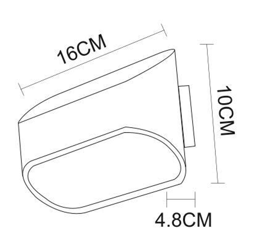 Бра Arte Lamp Maniglia A1428AP-1GY