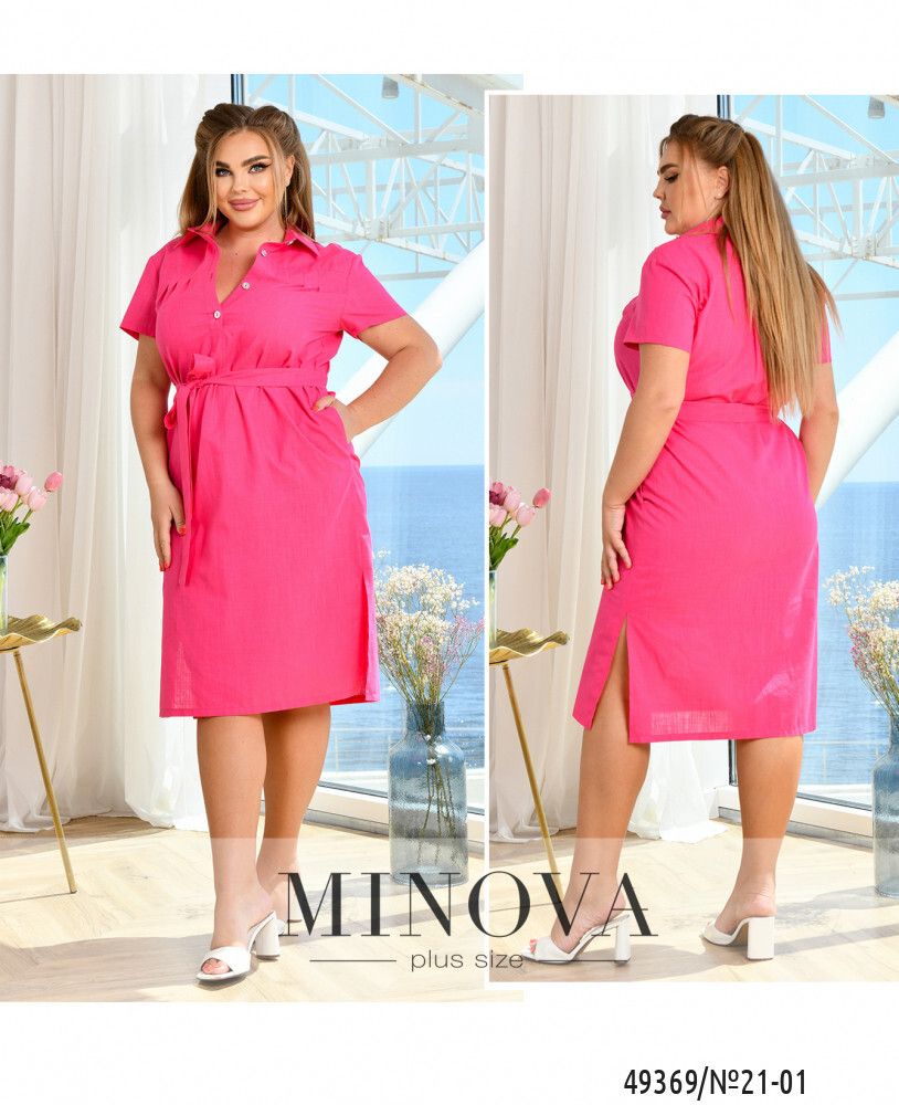 Платье 21-01-малиновый Minova Платье 21-01-малиновый Minova