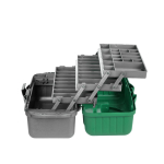 Ящик для инструментов Helios трехполочный зеленый (T-HS-3TTB-G)