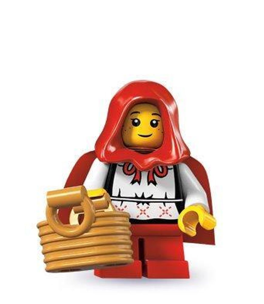 Минифигурка LEGO 8831 - 16 Красная шапочка
