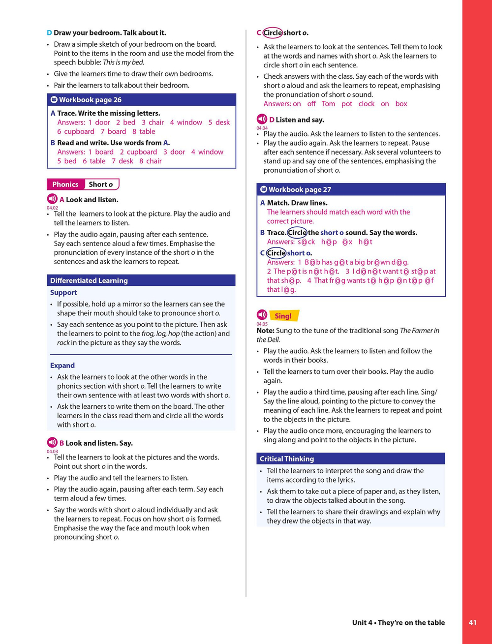 ENGLISH VISION Книга для учителя 1