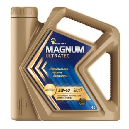 Моторное масло Rosneft Magnum Uitratec 5w40 4л полусинтетика