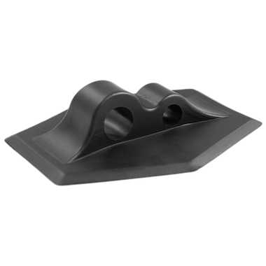 Крепление лееров безопасности PVC черное DJ801B