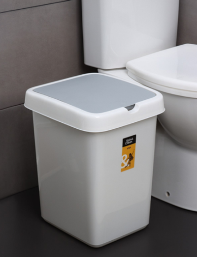 Контейнер для мусора «Квадра», 25 л, МИКС