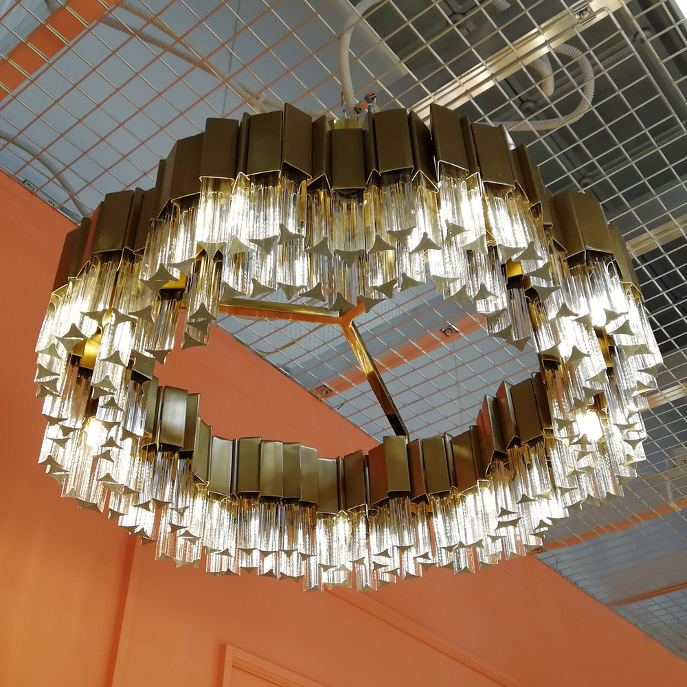 Люстра Cloyd CANTATA C9 / Ø60 см - латунь (арт.10256)