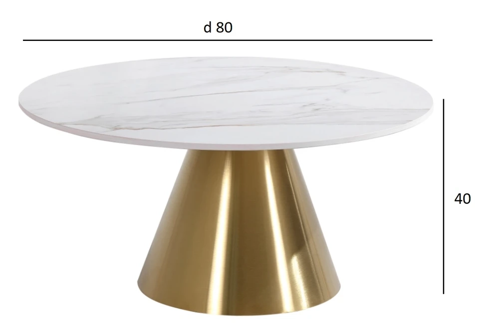 Журнальный стол Garda Decor 009 76AR-00910