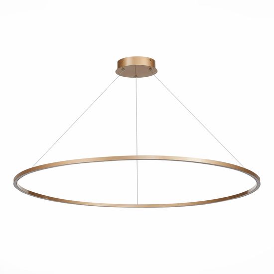 ST605.203.57 Cветильник подвесной SMART ST-Luce Золотистый/Белый LED 1*57W 2800-6500K AURA