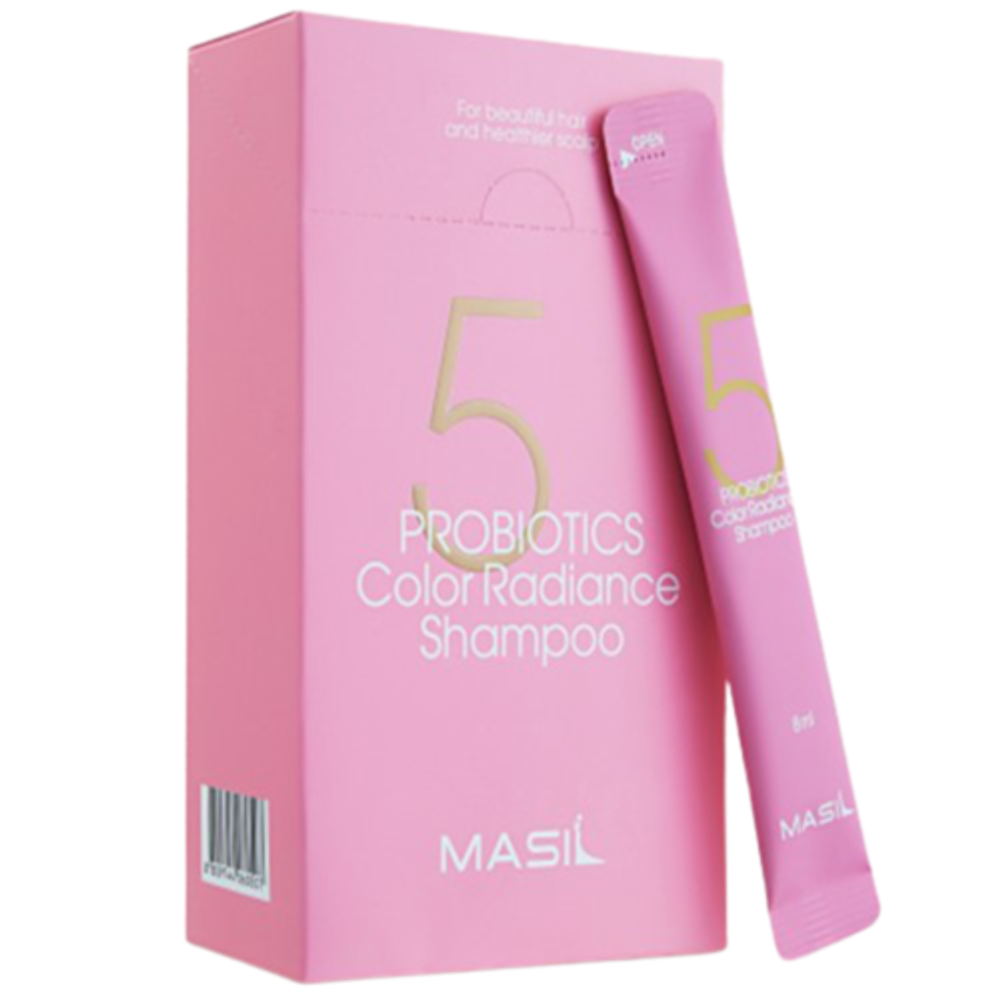 [Masil] 5 Probiotics Color Radiance Shampoo - Шампунь с пробиотиками для защиты цвета, 8 мл
