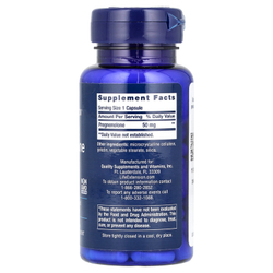 Life Extension Pregnenolone 50 mg, 100 капс, Прегненолон