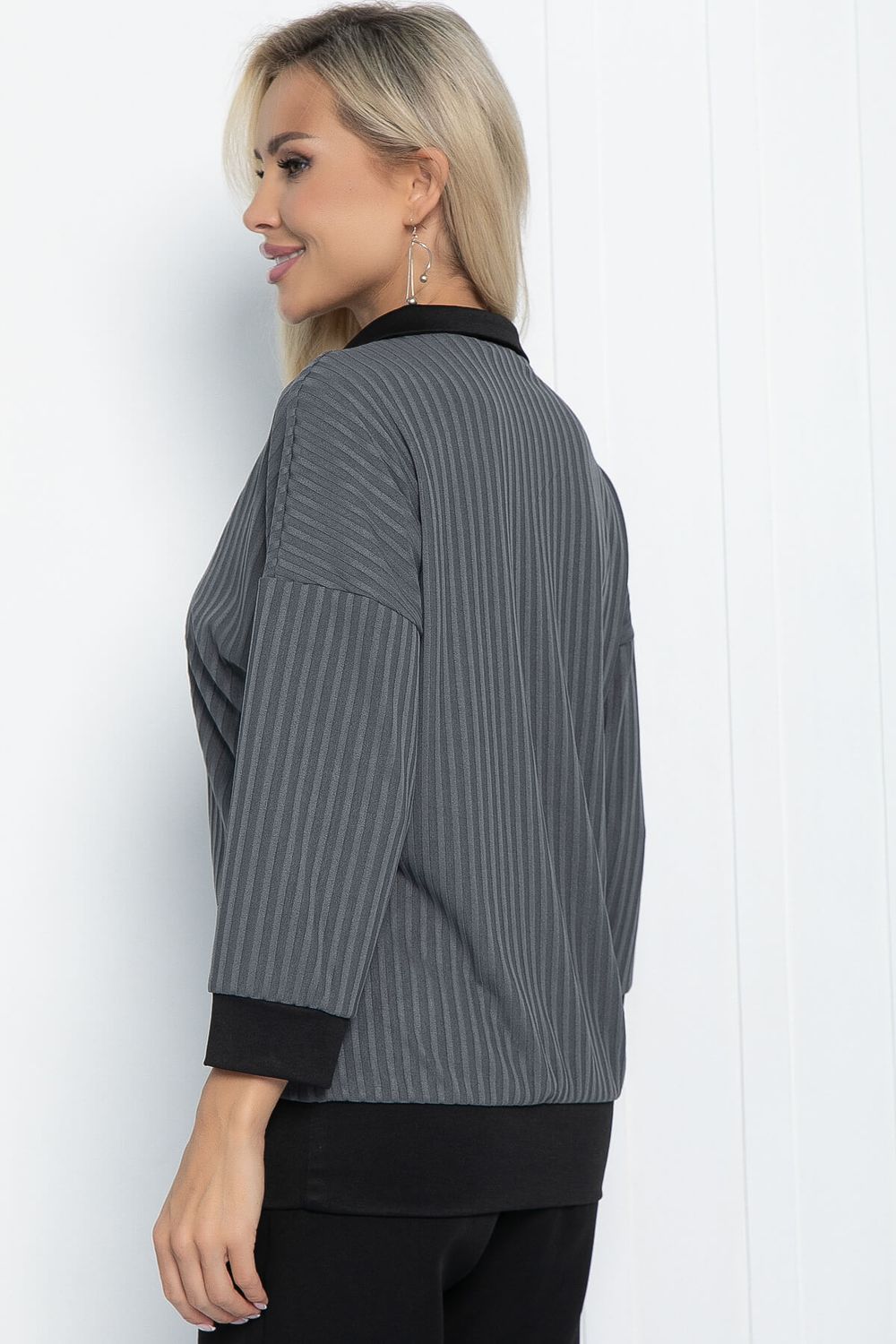 Блуза Ритм (серая) Б11274 LT Collection