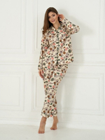 [m]Пижама штаны+рубашка с д/р 2050-5