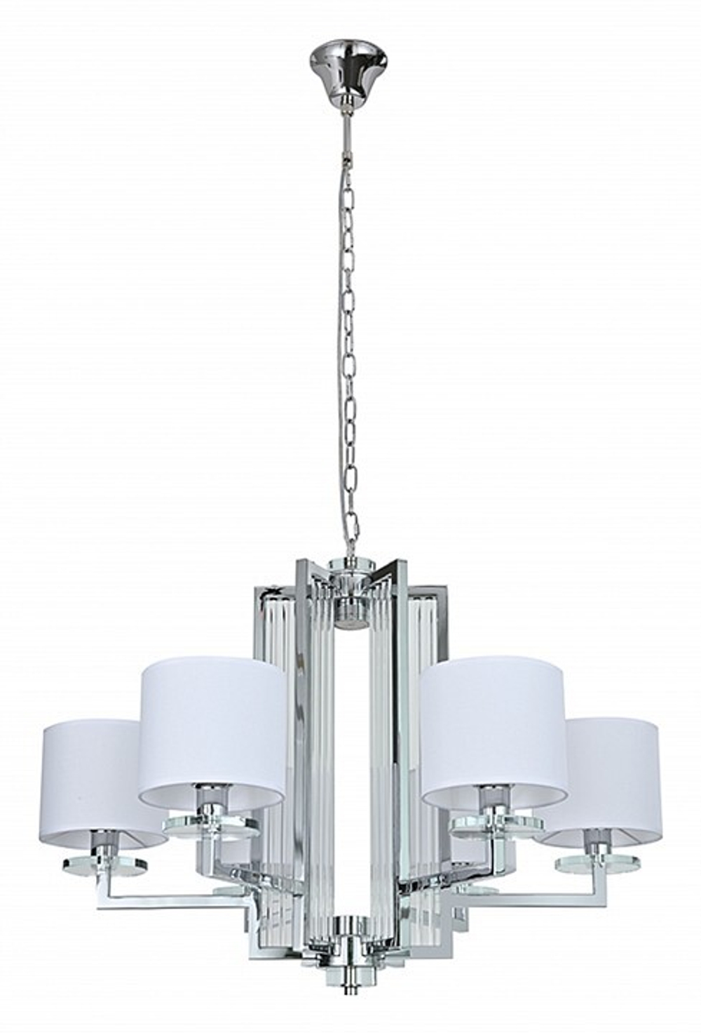 Подвесная люстра Newport 35400 35406+1/C chrome без абажуров