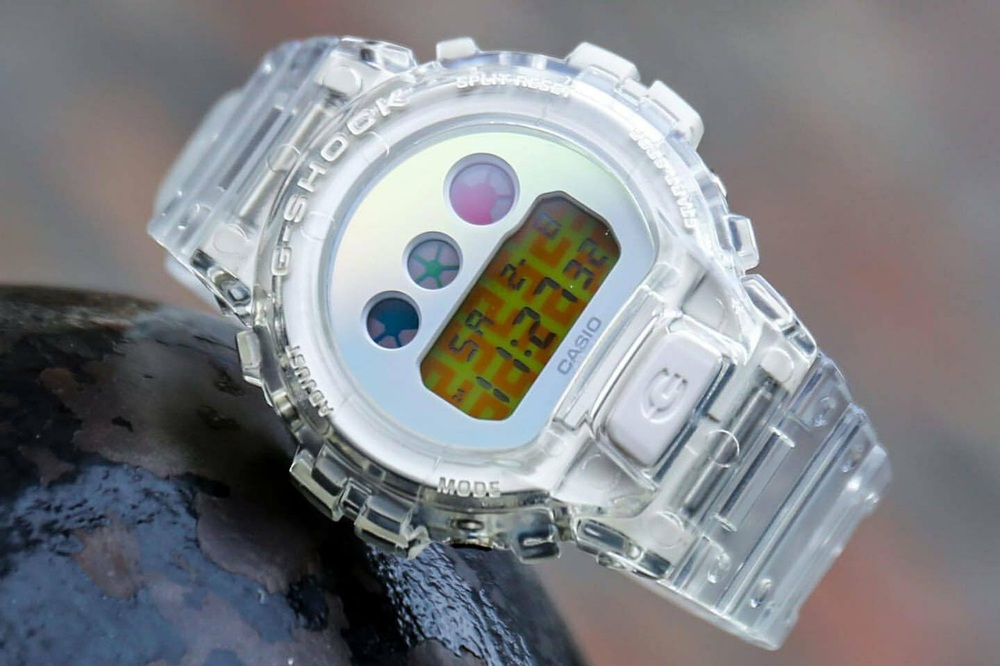 Японские наручные часы Casio G-SHOCK DW-6900SP-7ER с хронографом