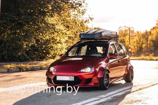 Автобокс Broomer Venture LS (450 л.)  АБС/ПММА (Черный глянец)