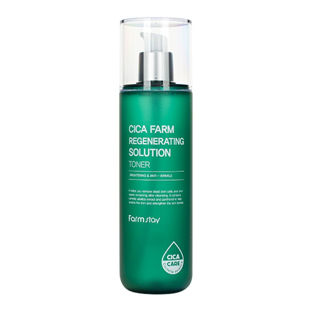 Farm Stay Cica Farm Regenerating Solution Toner восстанавливающий тонер для лица с центеллой азиатской