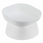 Миска для животных 0,2л "Квадро", цвет белый