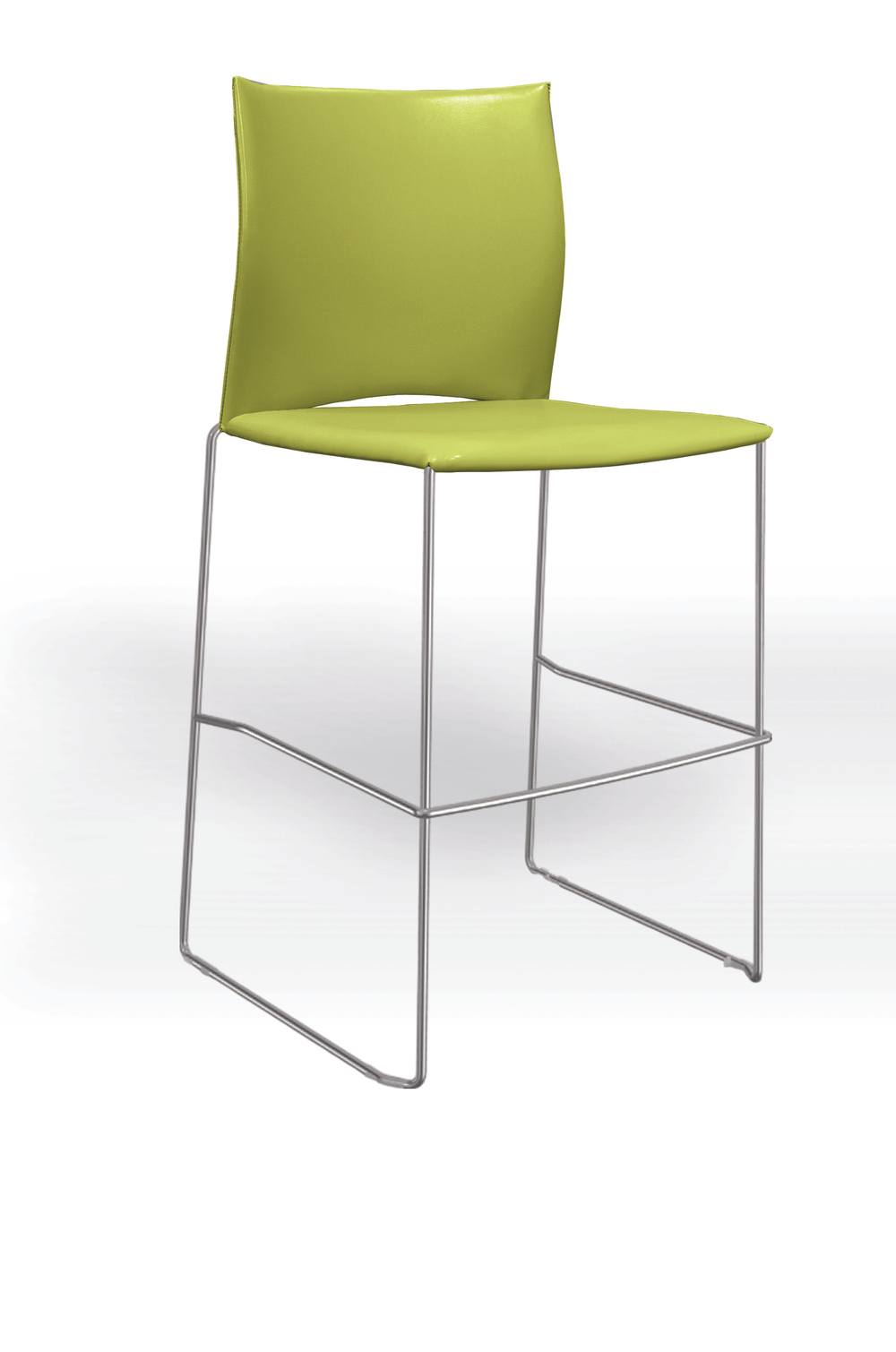 Web стул на полозьях кухонный/барный