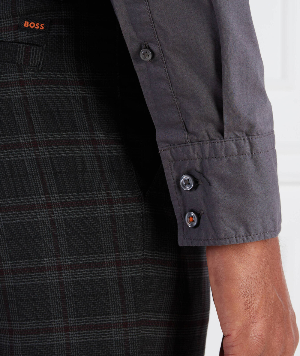 Рубашка Relegant_6 BOSS ORANGE - пепельный(50489319)