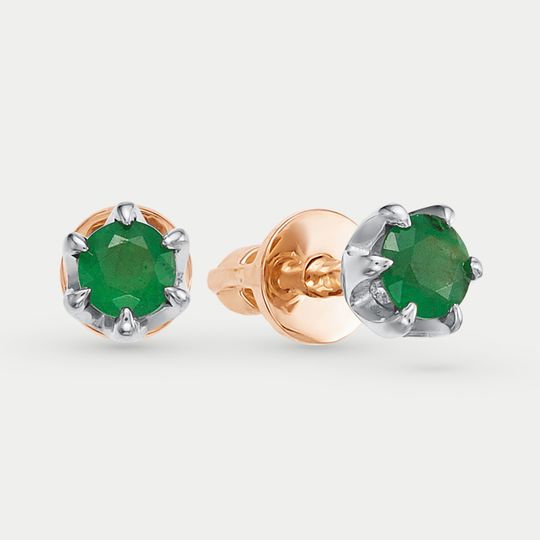 Серьги золотые