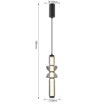 Подвесной светодиодный светильник Favourite Prank 4456-1P