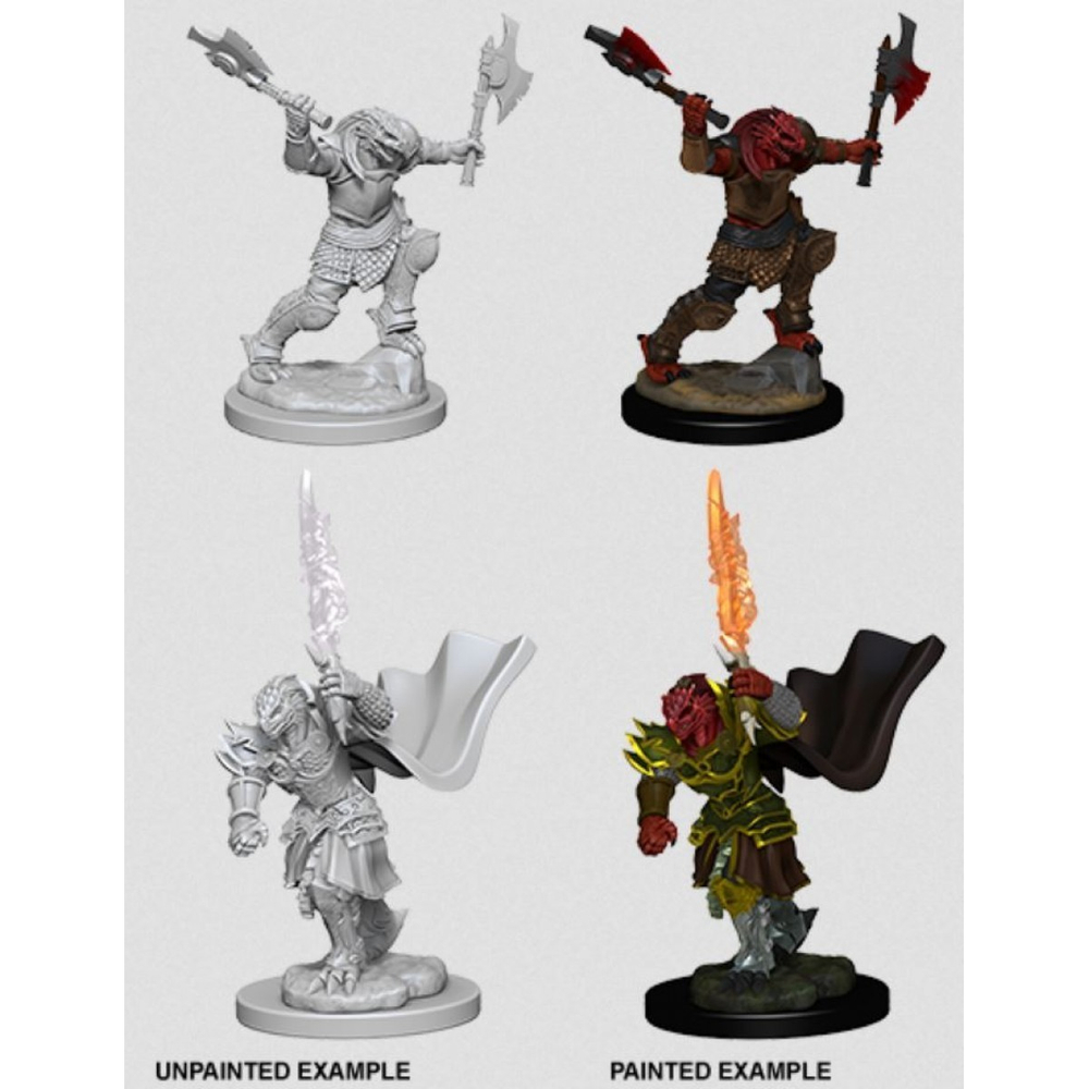 Dragonborn Female Fighter / Драконорождённая воительница