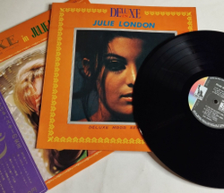 Винтажная виниловая пластинка LP Deluxe In Julie London (Japan 1971) (Obi, Booklet)