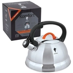 Чайник из нерж.стали со свистком Freundlich-3001QS, объем - 2,3 л, капс. дно, тм Leonord