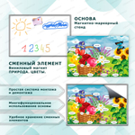 Комплект развивающий Природа: Цветы 2190