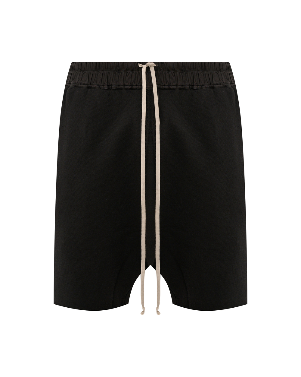 RICK OWENS DRKSHDW ШОРТЫ ИЗ ФЕЛЬПЫ ЧЕРНЫЕ LIDO LONG  BOXERS