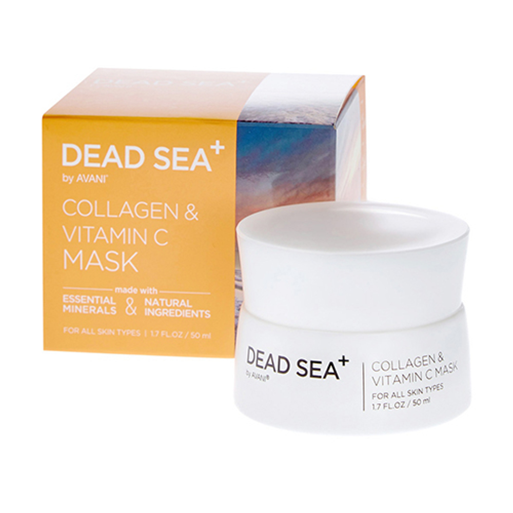 Коллагеновая маска для лица с витамином С Dead Sea Collagen & Vitamin C Mask 50мл