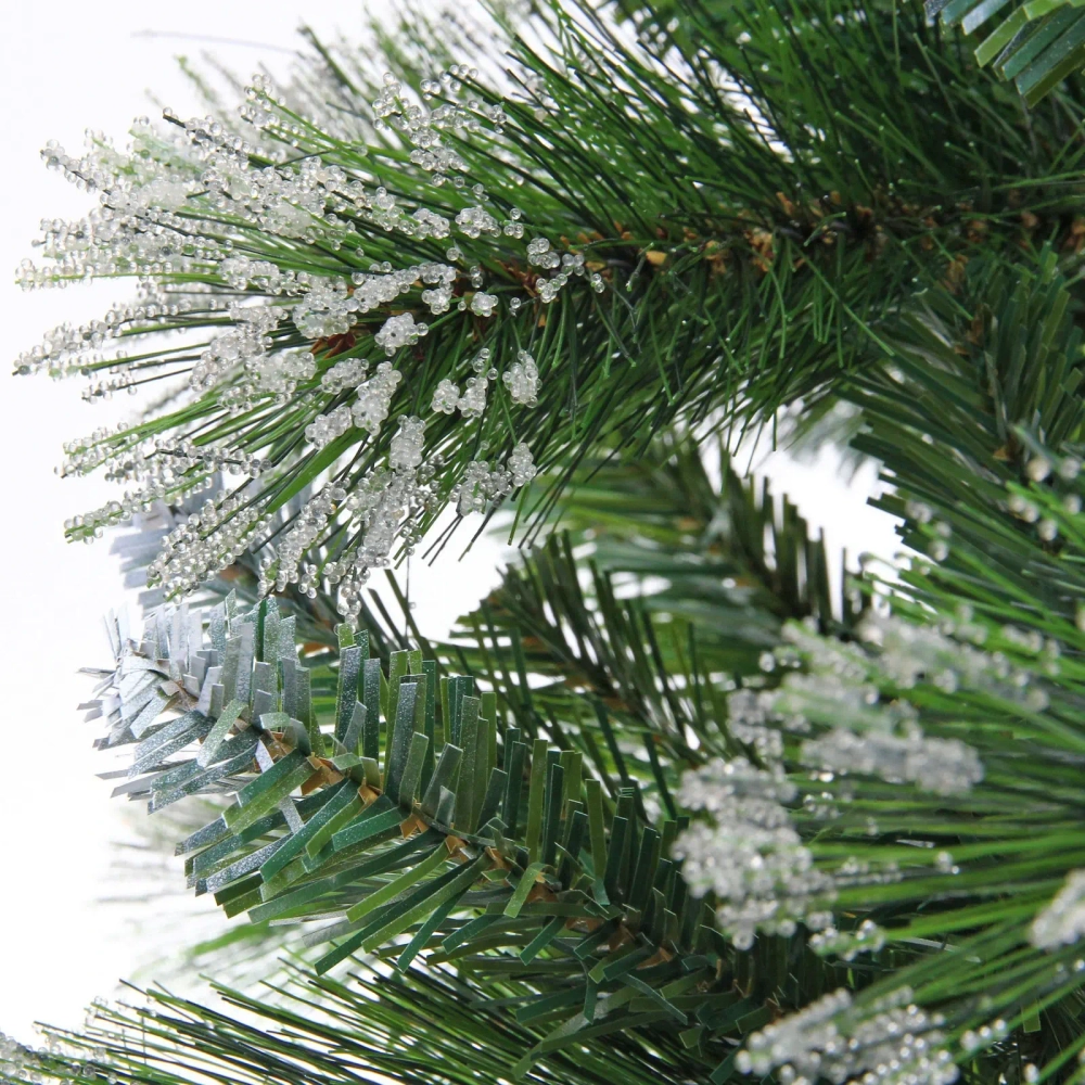 Елка «Хрустальная роса» 150 см, ПВХ+Леска (420 веток)