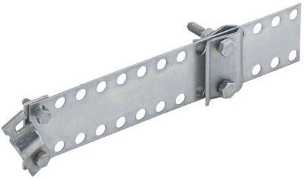 Держатель проводника круглого 5-10мм вод. труб. до 30мм оцинк. сталь HDZ IEK ZDP81-14-7-30