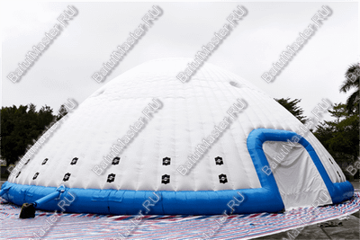 Надувной шатер "Айсберг" 17*17*7 м, ПВХ 0.6 мм