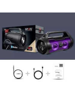 Портативная Bluetooth колонка GM-984G c FM-радио и TWS