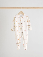 Комбинезон / Cлип для малышей Next E18-360, 4 шт., Молочный, Розовый, Светло-коричневый, Светло-желтый