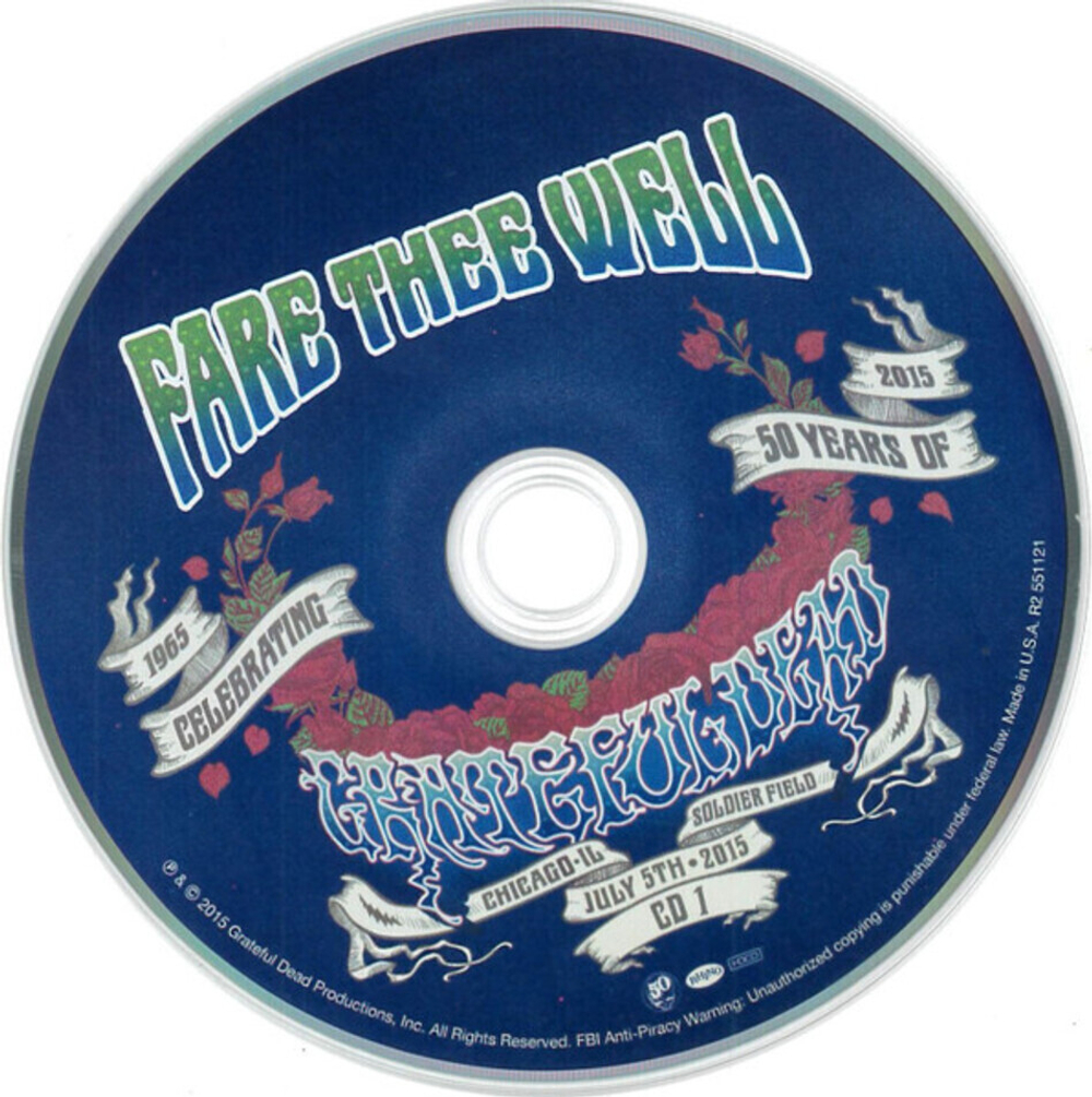 The Grateful Dead / Fare Thee Well (Limited Edition)(3HDCD+2Blu-ray)