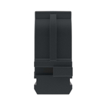 Держатель с защелкой, д.16мм, черный