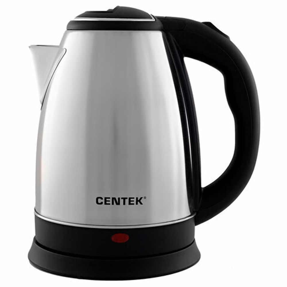 Чайник CENTEK CT-1068, 2 л, 2000 Вт, закрытый нагревательный элемент, сталь
