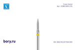 Бор алмазный желтый Frank Dental типа FG - D.860.009.C.FG